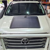 Toyota LandCruiser 200 Series Lensun 100W Hood/Bonnet Flexible Solar Panel-2