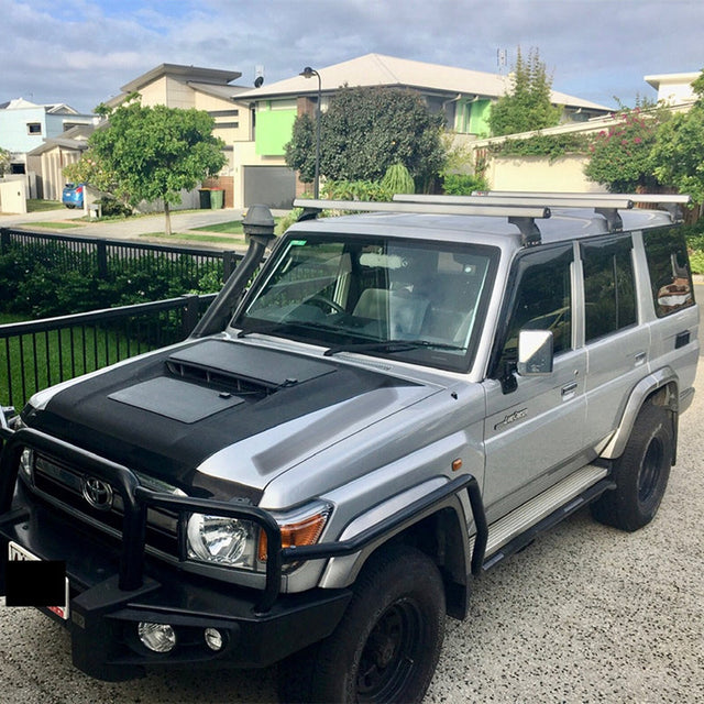 Toyota LandCruiser 70 Series (VDJ78 & VDJ79) Lensun 65W Hood Flexible Solar Panel-1