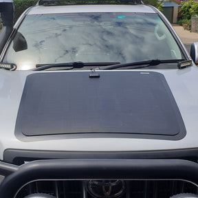 Toyota LandCruiser Prado 120  J120 (2002-2009) Lensun 90W Hood Flexible Solar Panel-1
