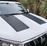 Toyota LandCruiser Prado (2016-2023) Lensun 90W Hood Flexible Solar Panel-2