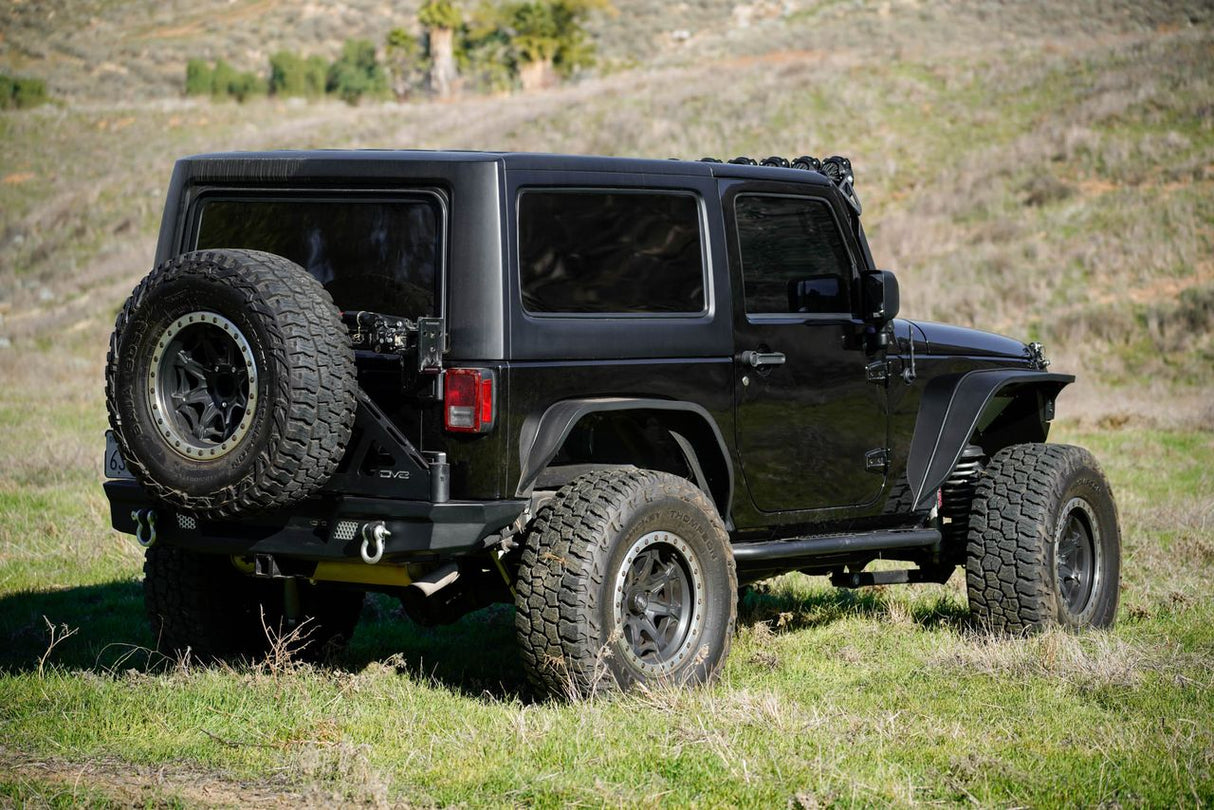 DV8 07-18 Jeep Wrangler (JK) Tire Carrier for MTO Bumper