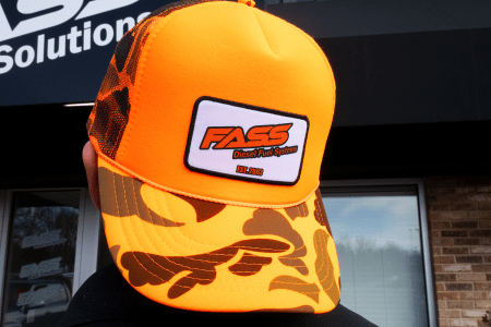 Hunter Orange Camo Hat