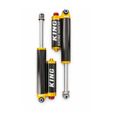King 2011-2026 GM 2500/3500 Rear Shocks Black/Gold Pair