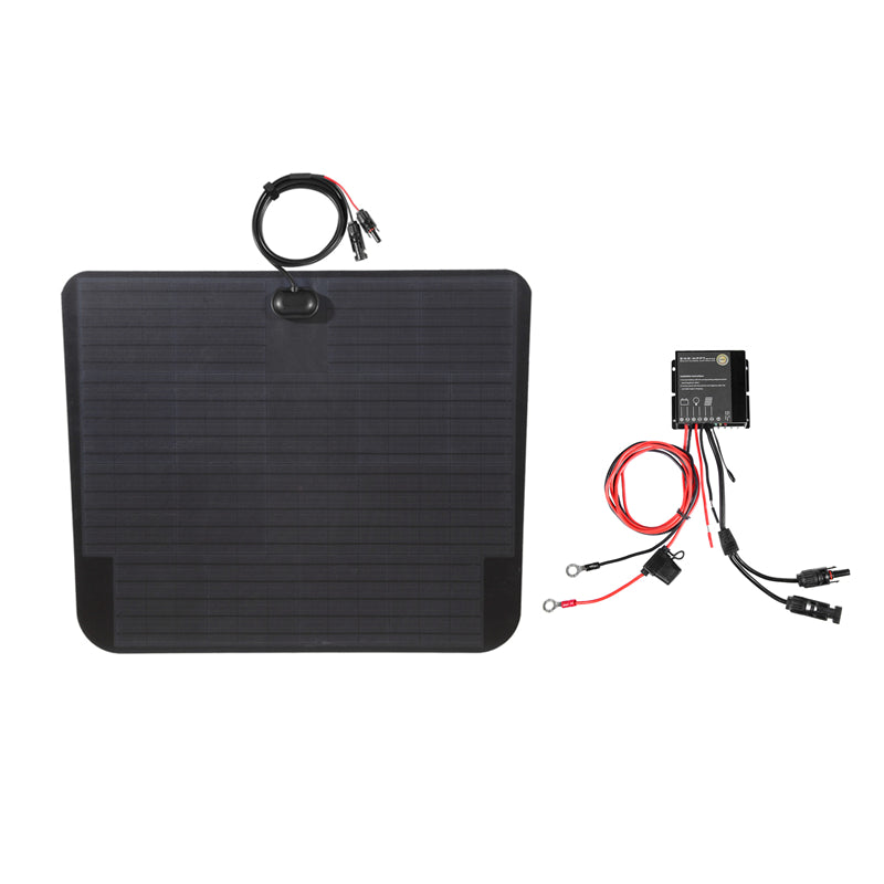 Volvo-XC60-90W-12V-Bonnet-Flexible-Solar-Panel-2
