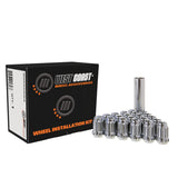 6 Lug Nut Kit 14mmX1.50 Spline Locking (CHROME)
