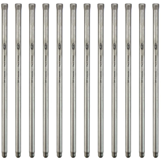 Competition and Race Performance Pushrods (7/16 Inch) 1998.5-2018 Dodge 5.9L/6.7L Cummins XD205 XDP