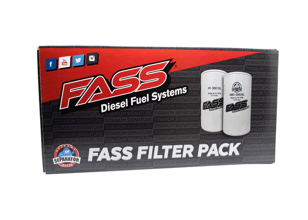 FASS Fuel Systems XL Filter Pack FP3000XL
