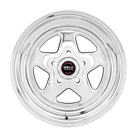 Weld ProStar 15x14 / 5x4.5 BP / 6.5in. BS Polished Wheel - Non-Beadlock