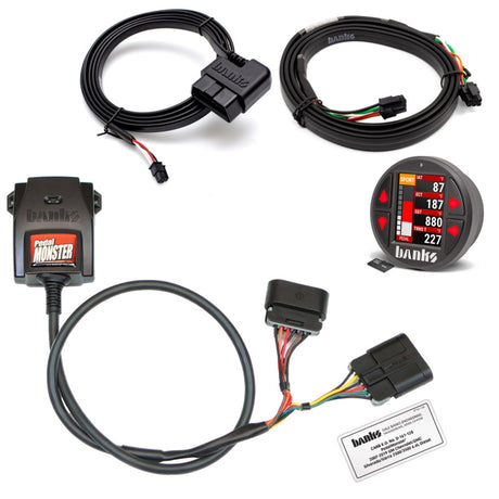 Banks Power Pedal Monster Kit Aptiv GT 150 6 Way w/iDash Data Pro 07.5-19 Chevy 2500/3500 6.6L