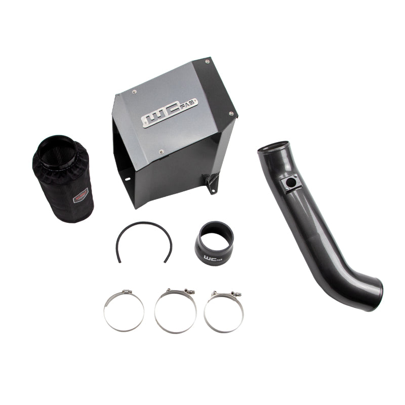 Wehrli 2001-2004 LB7 Duramax 4in Intake Kit with Air Box - Gloss White