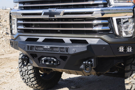 DV8 Offroad 20-23 Chevrolet Silverado 2500/3500 Spec Series Front Bumper w/ Winch