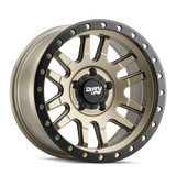 Dirty Life 9309 Canyon Pro 17x9/6x135 BP/0mm Offset/87.1mm Hub Satin Gold Wheel - Beadlock