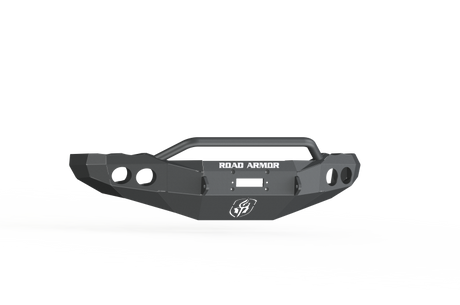 Road Armor 03-05 Dodge 2500 Stealth Front Winch Bumper w/Pre-Runner Guard - Tex Blk