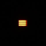 AlphaRex 19+Cheverolet 1500/2500HD/3500HD Silverado Luxx Series LED TailLights Alpha-Black Topo-Etch