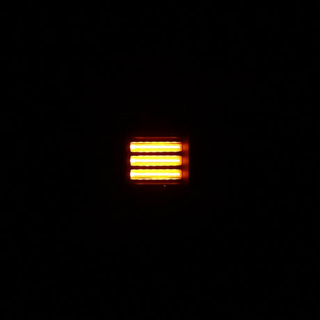 AlphaRex 19+Cheverolet 1500/2500HD/3500HD Silverado Luxx Series LED TailLights Alpha-Black Topo-Etch