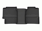 WeatherTech 99-06 Chevrolet Silverado 1500 Ext. Cab (w/Carpeted Floor) Rear FloorLiner HP - Black