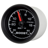 Autometer ES 52.4mm 30 In. HG/20 PSI Vacuum/Boost Gauge