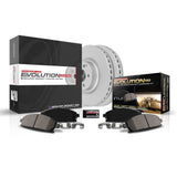 Power Stop 94-99 Chevrolet K1500 Suburban Front Z17 Evolution Geomet Coated Brake Kit