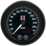 Autometer Stack Instruments 88mm 0-290 KM/H GPS Speedometer - Black