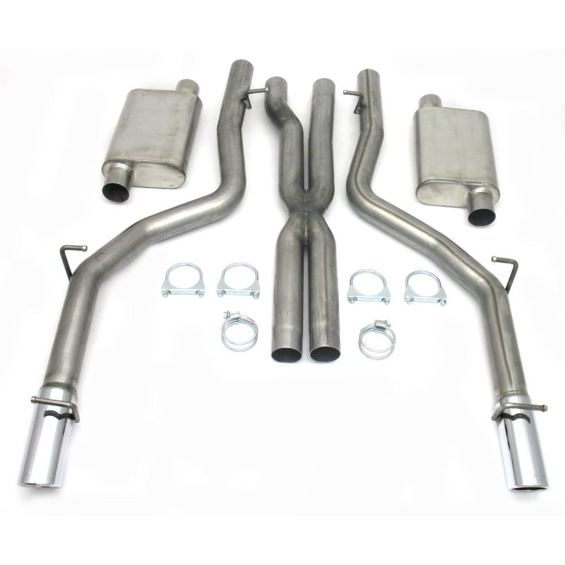 JBA 05-10 Chrysler/Dodge Cars 6.1L 409SS Dual Rear Exit Cat-Back Exhaust