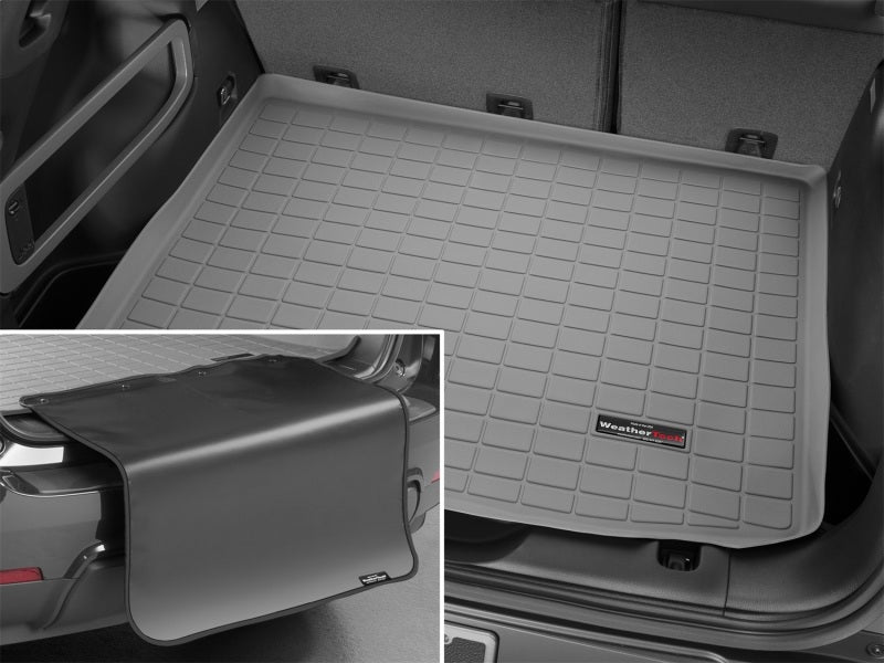 WeatherTech 2026 Toyota RAV4 Trunk-No JBL Premium A-Cargo Liner w/Bumper ProtectorSK 2pc - Grey