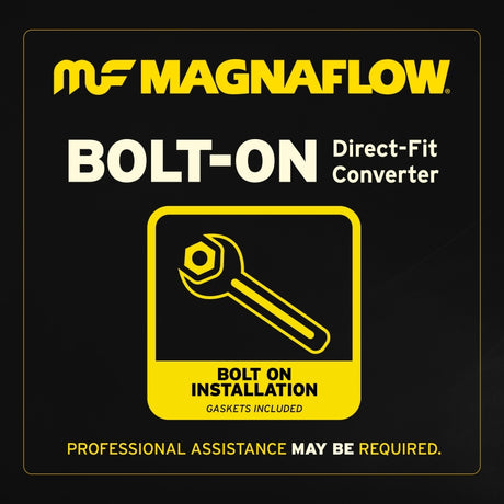 MagnaFlow 19-20 GMC Sierra 1500 Single Underbody 4.3L/5.3L Direct Fit Catalytic Converter