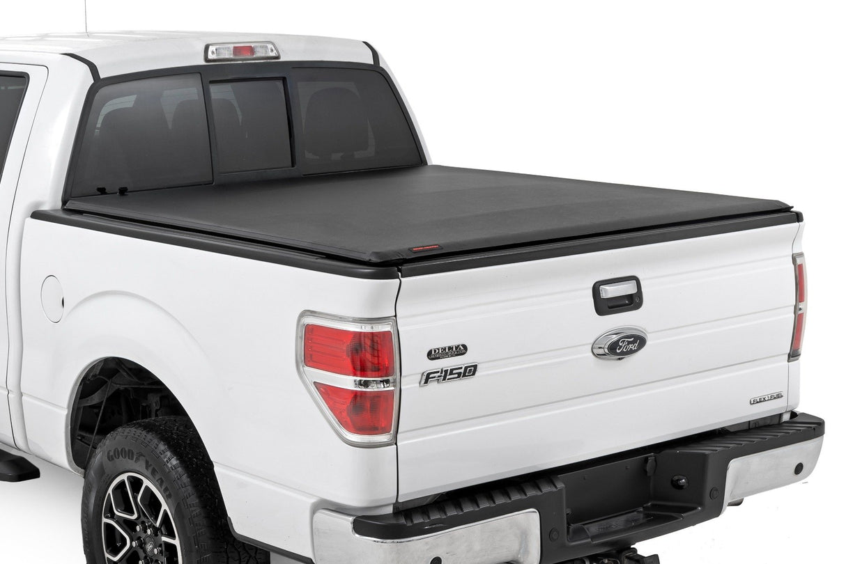 Soft Roll Up Bed Cover | 5'7" Bed | Ford F-150 2WD/4WD (2004-2014)