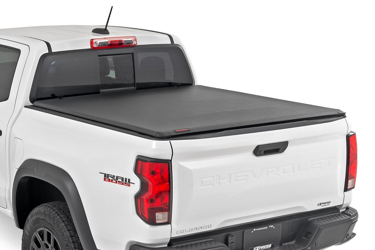 Soft Roll Up Bed Cover | 5' Bed | Chevy/GMC Canyon/Colorado 2WD/4WD (15-26)