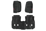 Floor Mats | FR & RR | 4 Door | Jeep Wrangler Unlimited 4WD (2018-2025)