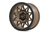 Rough Country 78 Series Wheel | Simulated Beadlock | Bronze/Black | 18x9 | 8x180 | 0mm