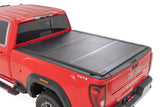 Hard Low Profile Bed Cover | 6'9" Bed | Rail Caps | Chevy/GMC 2500HD/3500HD (20-26)