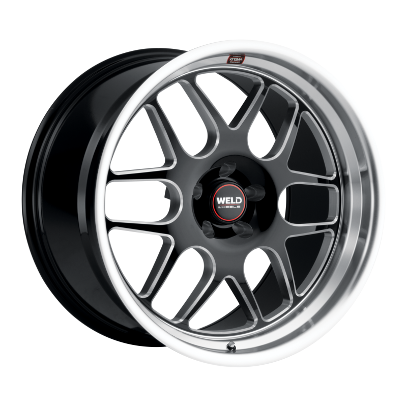 Weld Racing Solana 20x9 / 5x114.3 BP / ET42 / 6.1 BS Gloss BLK MIL DIA 72.56