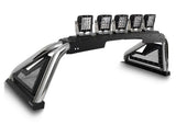 Go Rhino Sport Bar 2.0 polished stainless with lights mounted