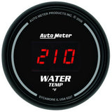 AutoMeter Gauge Kit 5 Pc. 3-3/8in. & 2-1/16in. Elec Speedo Digital Black Dial W/ Red Led