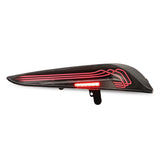AlphaRex 20-24 Toyota Supra LUXX-Series Laser Style LED Tail Lights Black