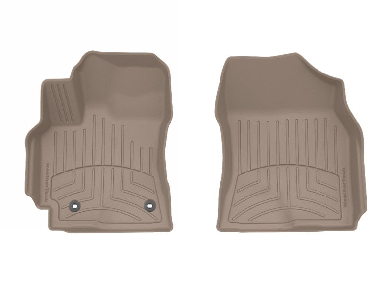 WeatherTech 17-19 Toyota Corolla (Automatic Trans) Front FloorLiner HP - Tan