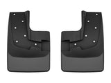 WeatherTech 24-25 Ford Ranger Raptor Supercrew Front No Drill MudFlaps - Black