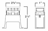 Hella Fuse Box 4 Way Axial Single