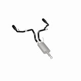 Magnaflow 09-15 Dodge Ram 1500 V8 Dual Spilt Rear Exit Black Stainless C/B Perf Exhaust