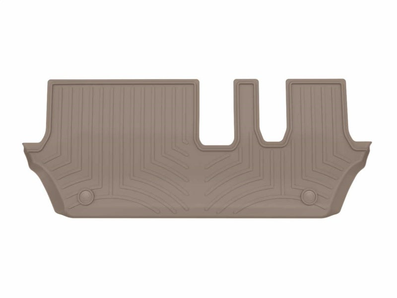 WeatherTech 2025 Infiniti QX80/Nissan Armada 2nd Row Bench Seating Rear FloorLiner - Tan