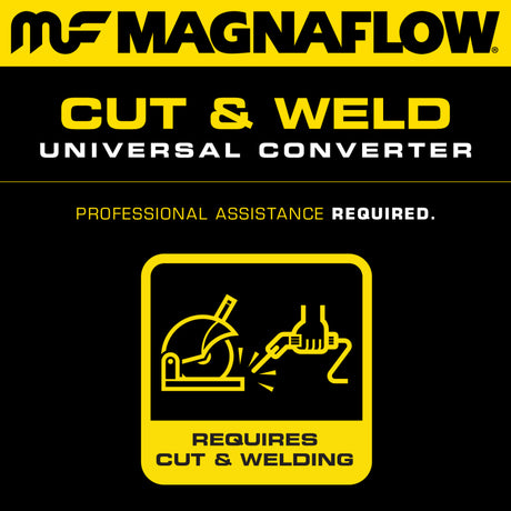 MagnaFlow Universal Catalytic Converter 2.5/2.5