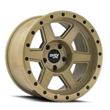 Dirty Life 9315 Compound 17x9 / 5x139.7 BP / -12mm Offset / 108mm Hub Desert Sand Wheel