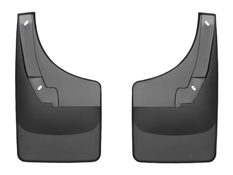 WeatherTech 09+ Dodge Ram 1500 No Drill Mudflaps - Black