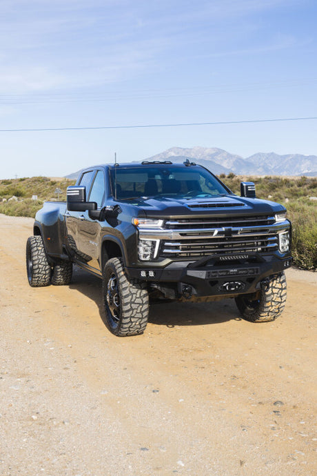 DV8 Offroad 20-23 Chevrolet Silverado 2500/3500 Spec Series Front Bumper w/ Winch