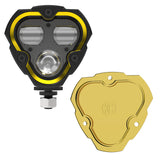 KC HiLiTES FLEX ERA 3 Dual Mode SAE Fog Light - Single Light Master Kit (w/Clear + Yellow Lens)