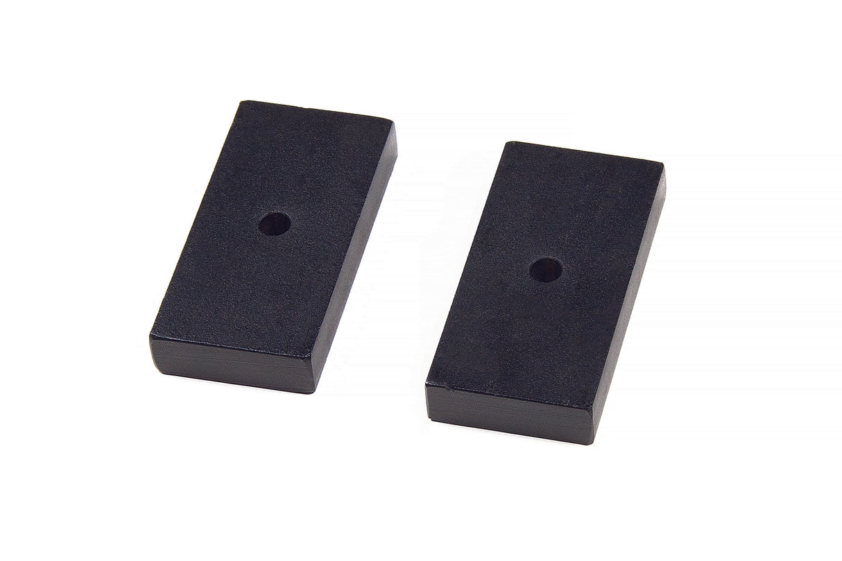 Rear Lift Blocks - Steel - 1 Inch Lift - 3in Wide - Universal Fitment