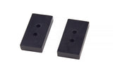 Universal Rear Lift Blocks - Dual Pin - Steel - 1-Inch Lift - 3in Wide