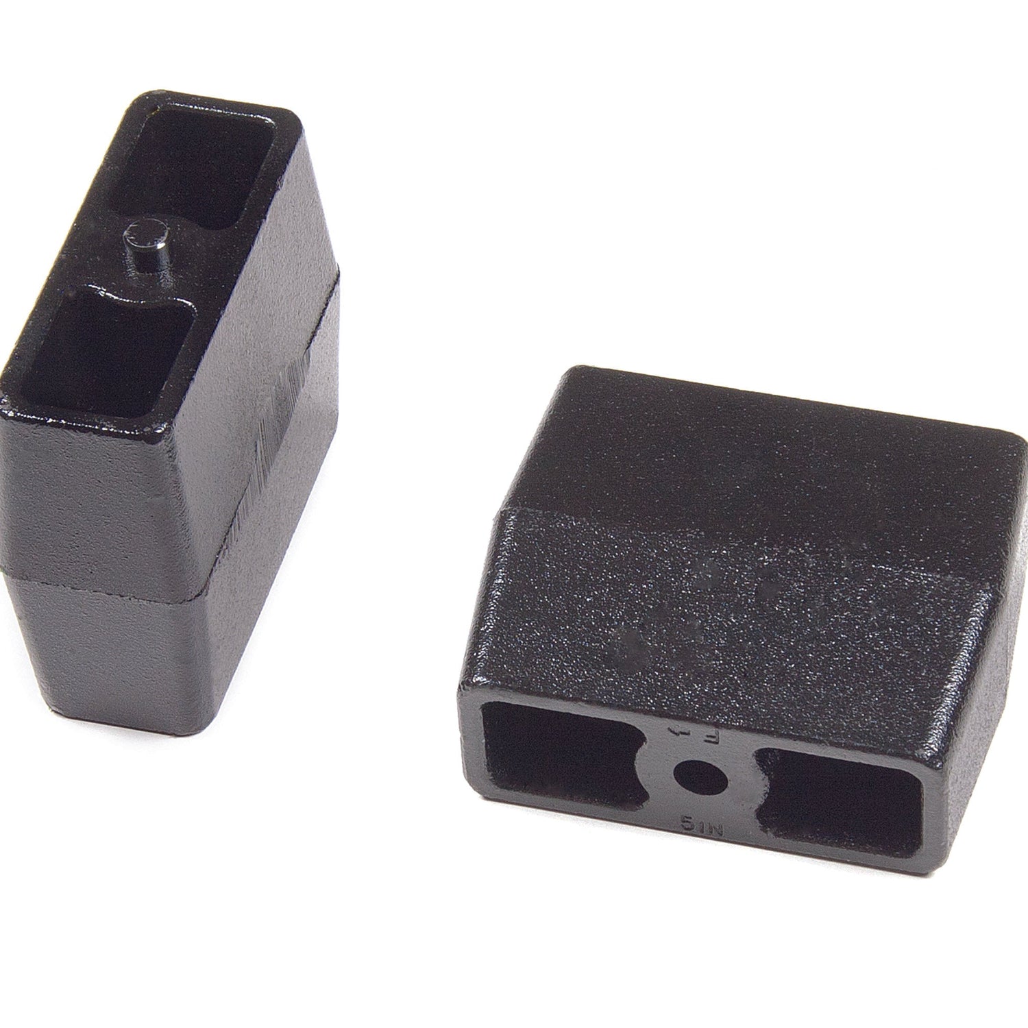 Universal Fitment Rear Lift Blocks - 5/8-Inch Pin - Cast Iron - 5-Inch Lift