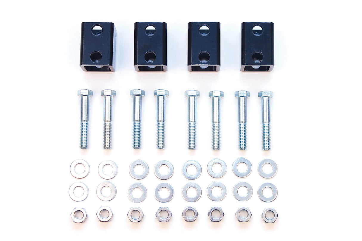 Carrier Bearing Drop Kit - Above Crossmember for 2001-2010 Chevy Silverado And GMC Sierra 1500HD/2500HD/3500HD 2WD