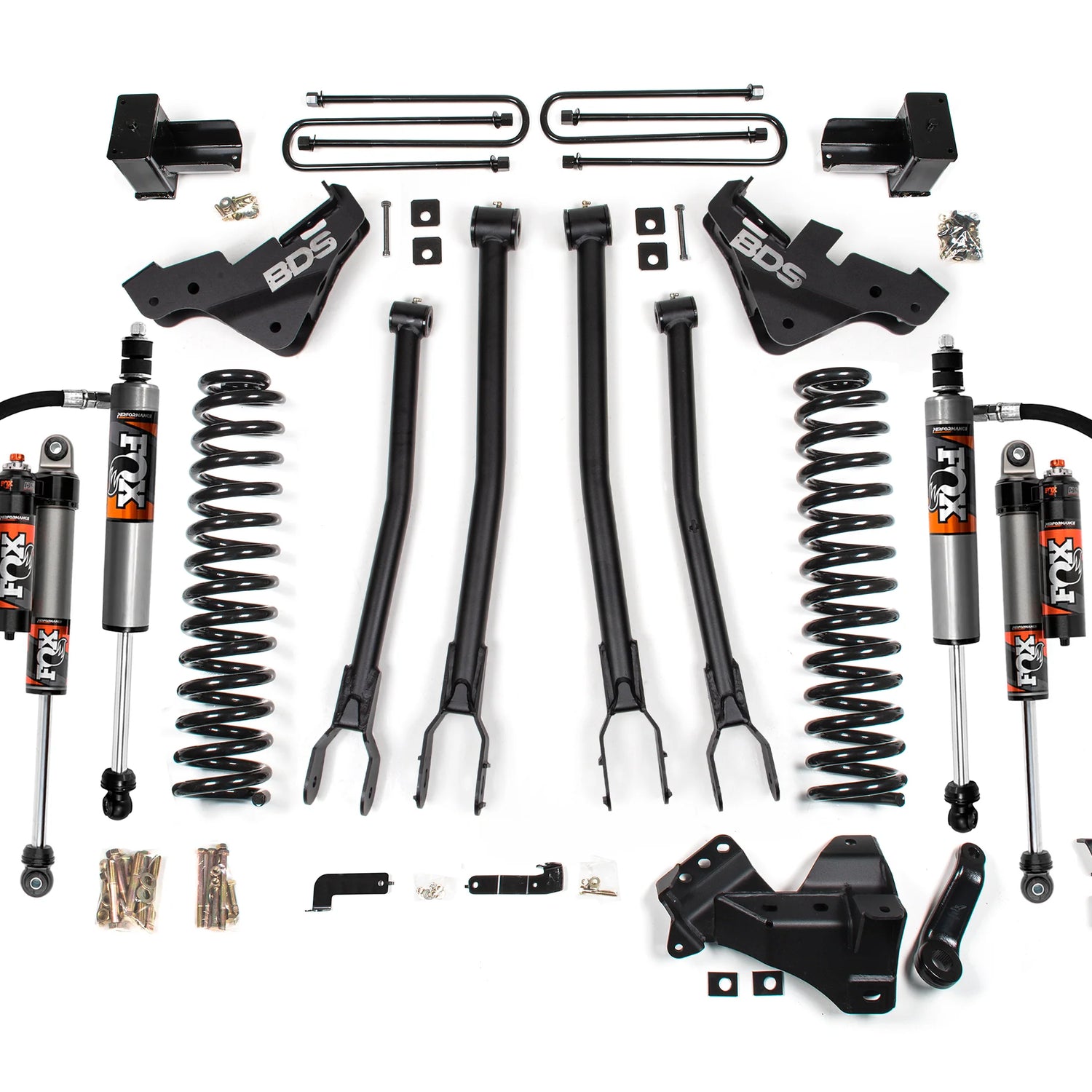BDS 4 Inch Lift Kit w/ 4-Link | Ford F450 Super Duty (2023-2026) 4WD
